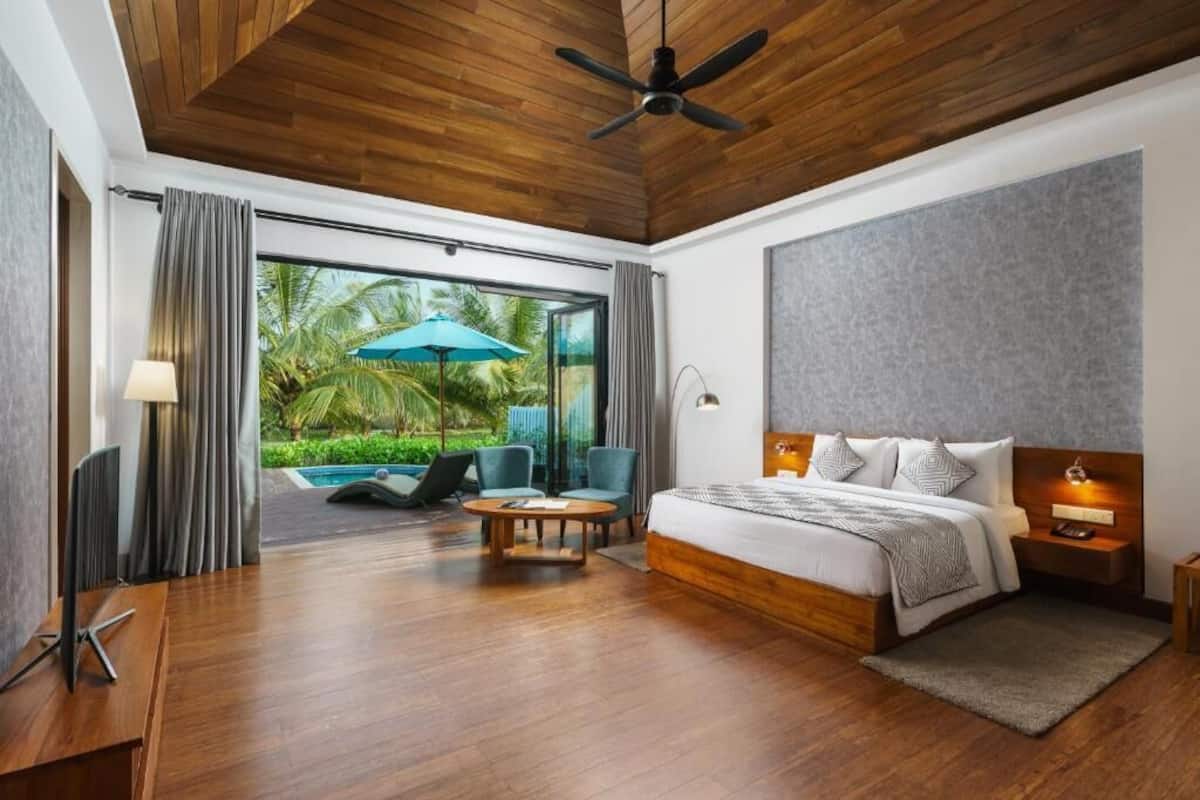 Presidential Villa, 1 King Bed | 1 bedroom, Frette Italian sheets, premium bedding, minibar