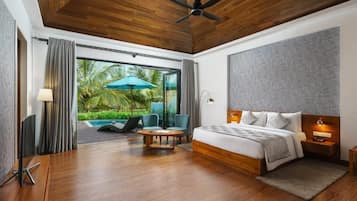 Presidential Villa, 1 King Bed | 1 bedroom, Frette Italian sheets, premium bedding, minibar