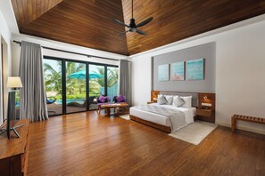 Executive Villa | 1 bedroom, Frette Italian sheets, premium bedding, minibar - Aprota Villas (Pottuvil)