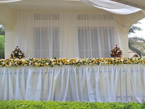 Area per matrimoni all'aperto