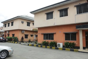 Façade de l’hébergement