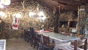 Breakfast, lunch served; local and international cuisine, garden views