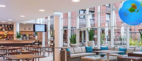 Sala de estar en el lobby