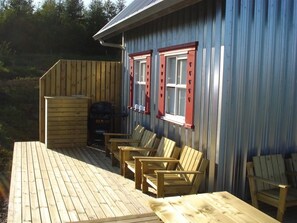 Terrace/patio - Vínland Cottage (Egilsstaðir)