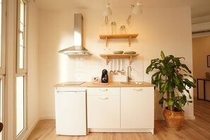 高级公寓, 独立浴室, 城市景观 | 私人厨房