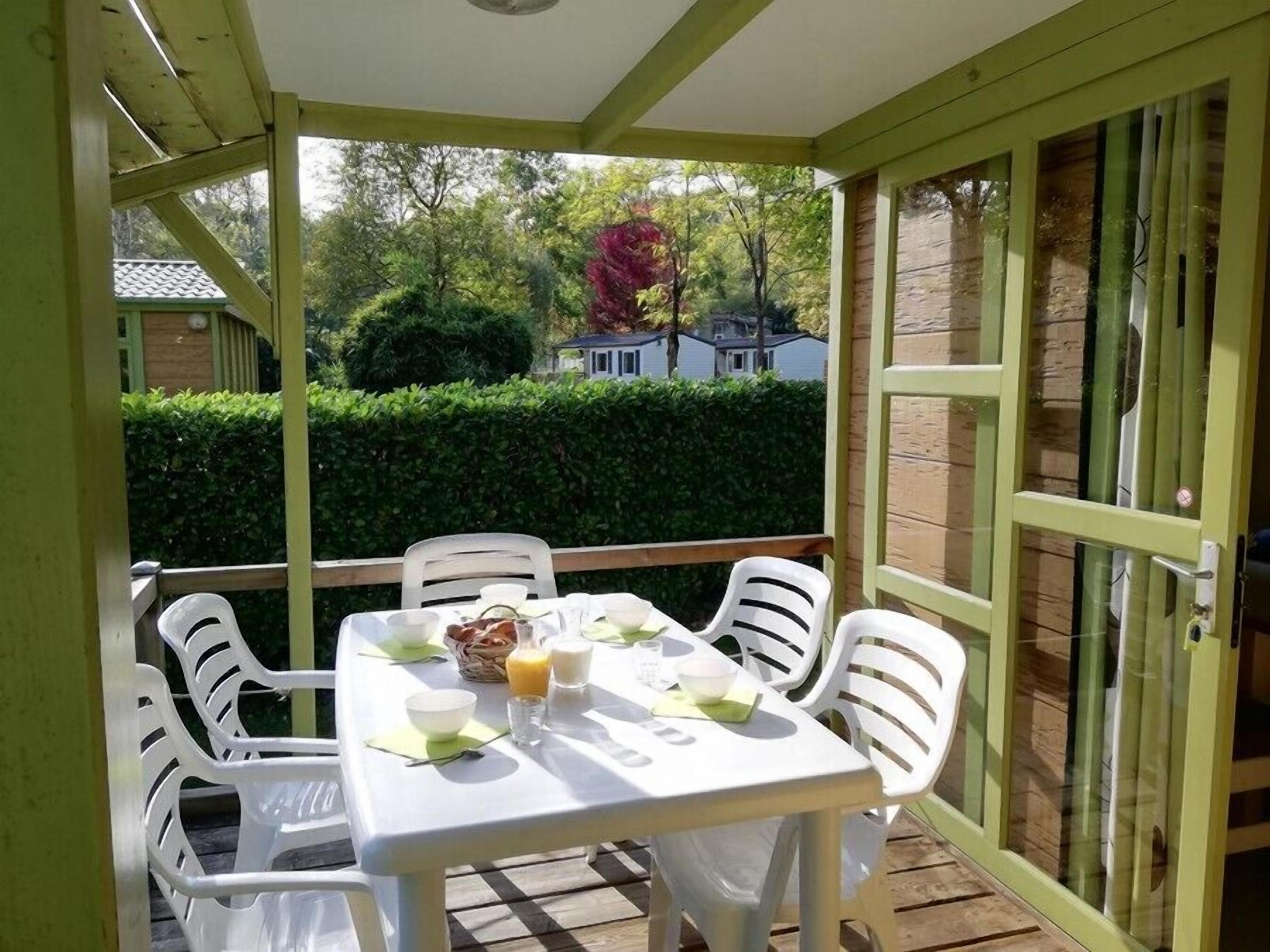 Club chalet | Terras