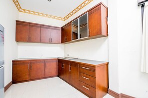 Quarto casal luxo, para não fumantes | Cozinha privada