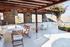 Villa, 5 Bedrooms, Private Pool, Sea View | Terrace/patio