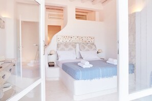 Villa, 5 Bedrooms, Private Pool, Sea View | 5 bedrooms, laptop workspace, iron/ironing board, free cribs/infant beds - Villa Alcyone by The Pearls Collection (Mykonos)