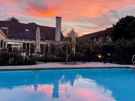 Seasonal outdoor pool