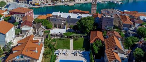 Blick auf den Garten