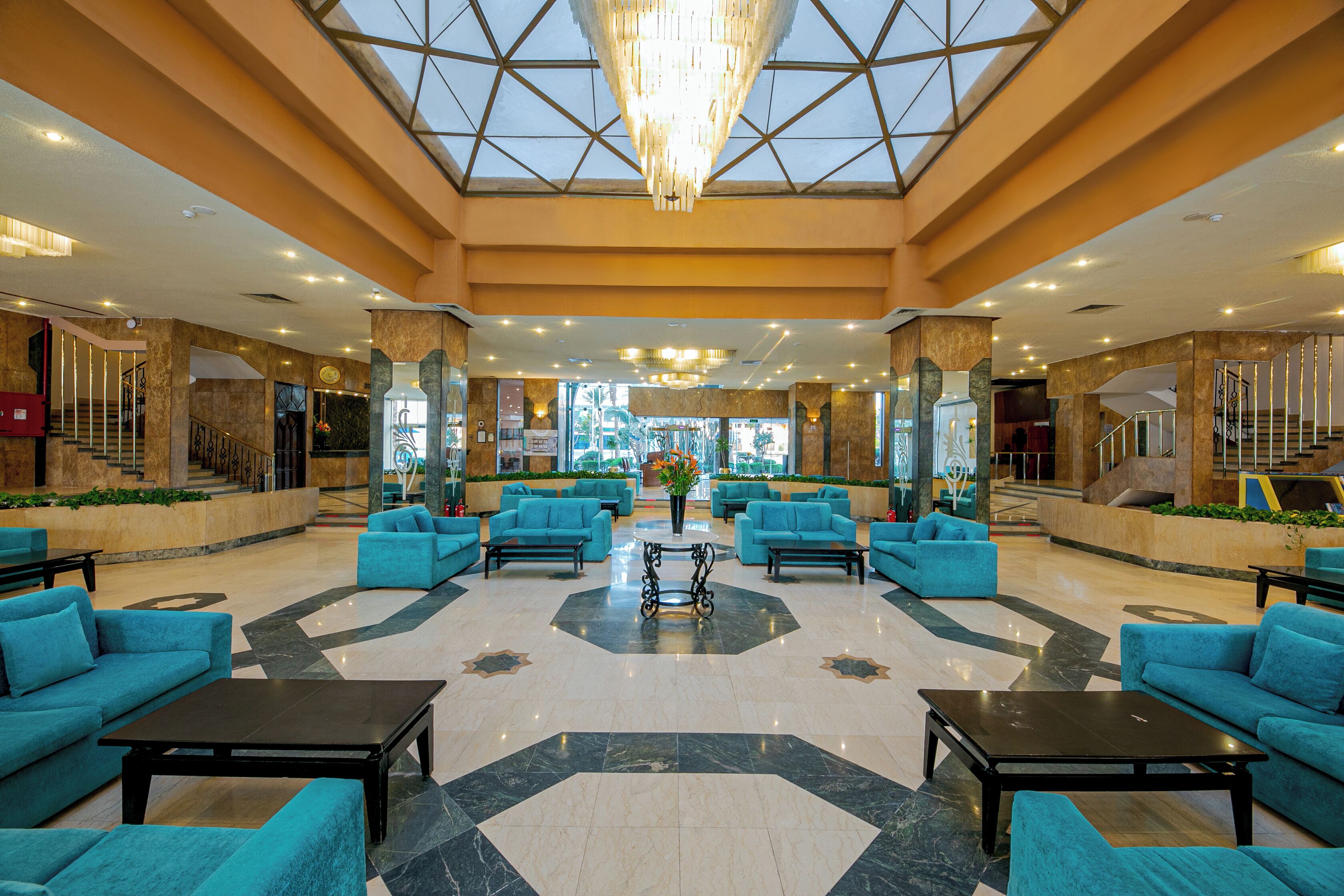 Sitzecke in der Lobby