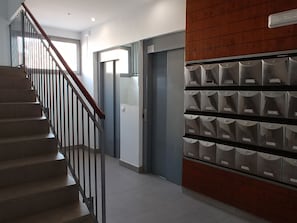 Interior entrance