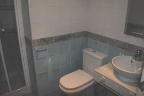 Apartment, 2 Bedrooms, Terrace | Bathroom | Free toiletries, hair dryer, towels