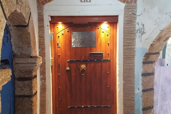 Entrada de la propiedad