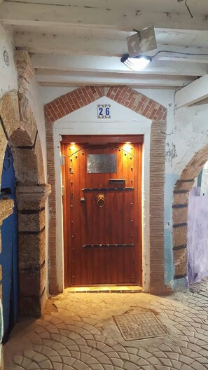 Entrée de l’hébergement