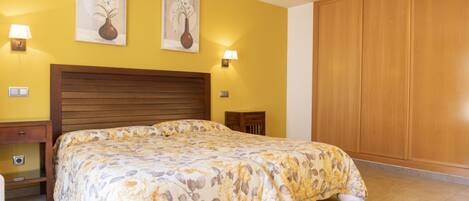 4 habitaciones y sábanas de algodón egipcio