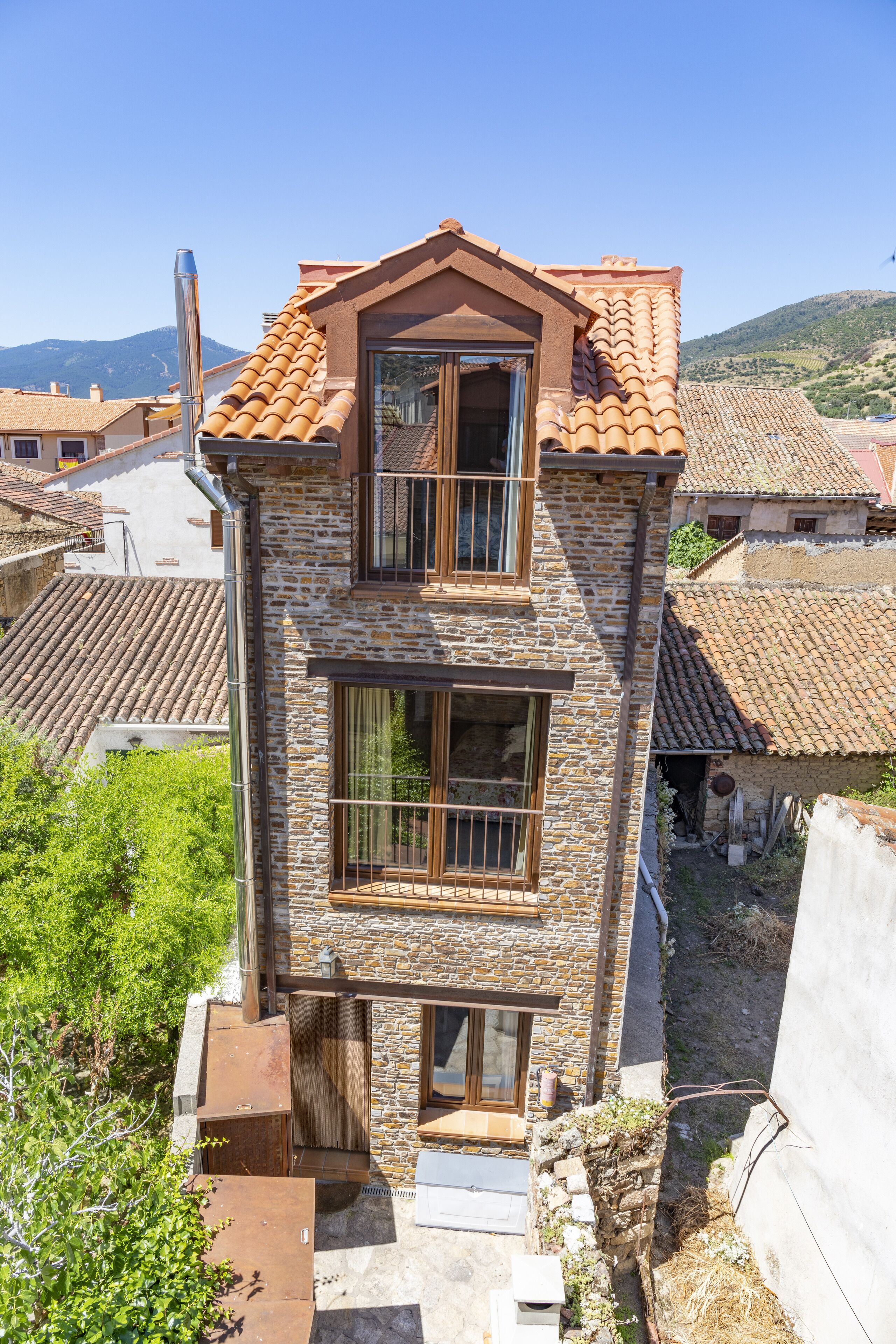 Façade de l’hébergement