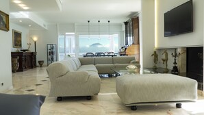 Villa, 4 Bedrooms | Living room | Flat-screen TV - Wonder Vesuvian Villa (Vico Equense)