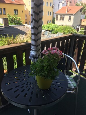 Terrace/patio - Ferienwohnung Friedrich Schiller (Jena)