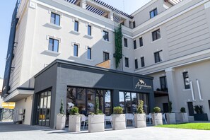 Terrace/patio - Del Corso Hotel (Timisoara)