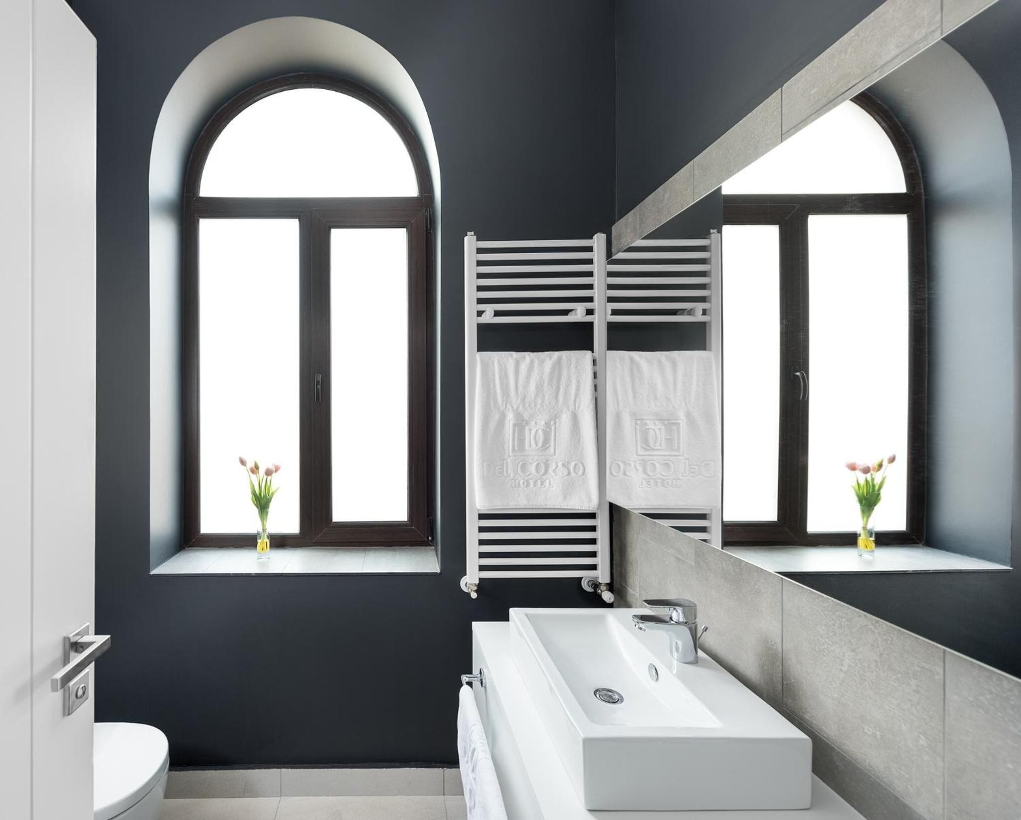 shower, free toiletries, hair dryer, bathrobes