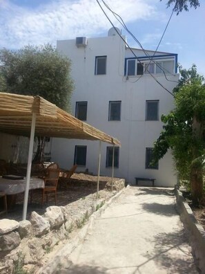 Fassade der Unterkunft