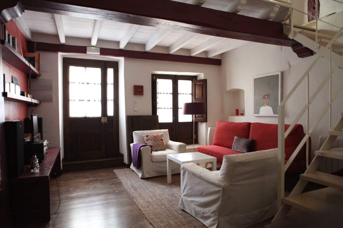 Apartment, 1 Double Bed | Living room