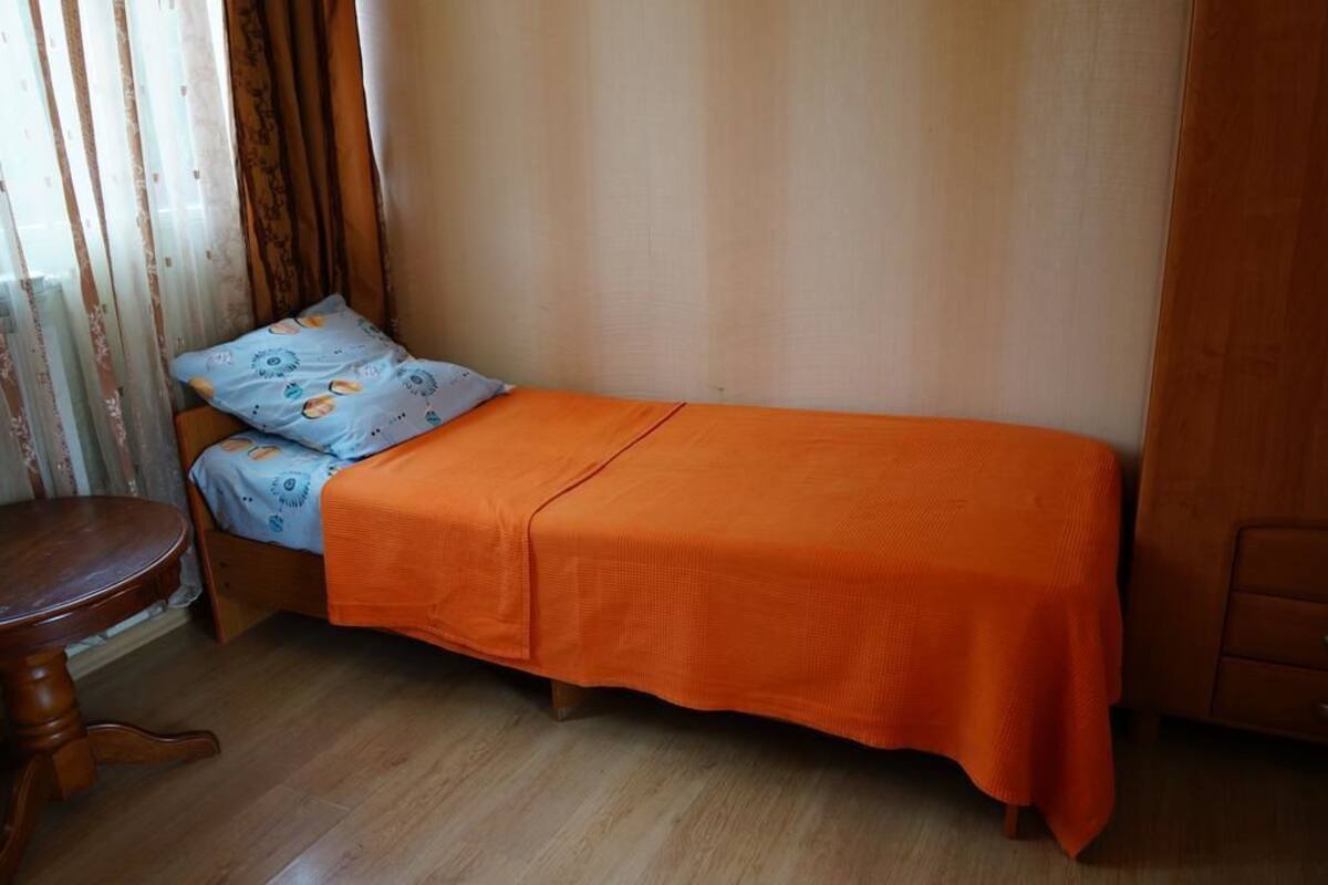 Blackout curtains, iron/ironing board, free WiFi, bed sheets