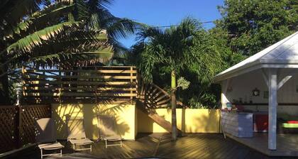 ti case gwada bungalow rentals "ti dauphin"