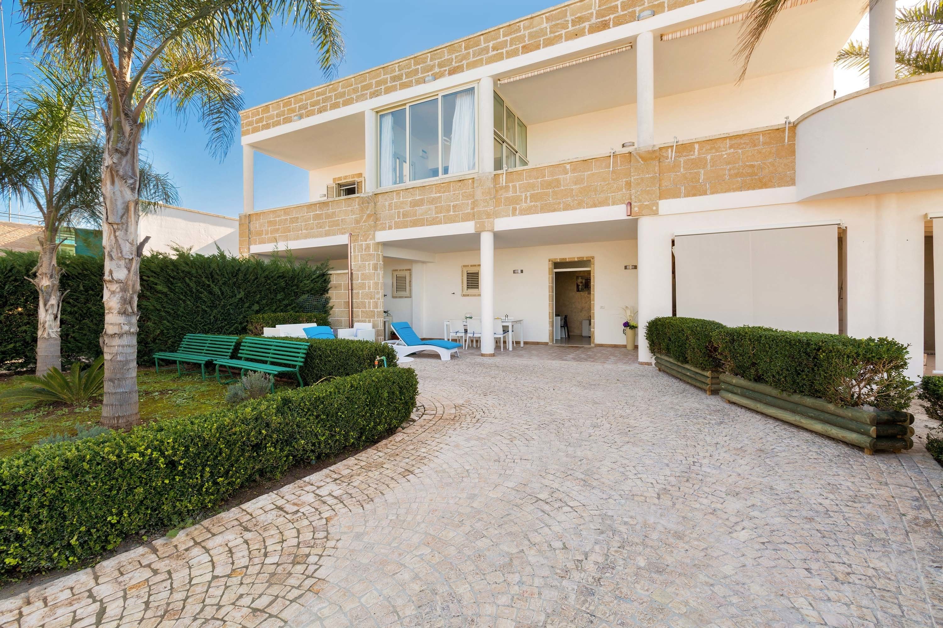 Fassade der Unterkunft