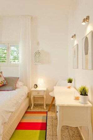 1 개의 침실, 다리미/다리미판, 무료 WiFi