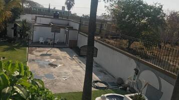 Vue depuis lâhĂ©bergement