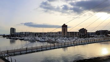 Blick auf das Wasser