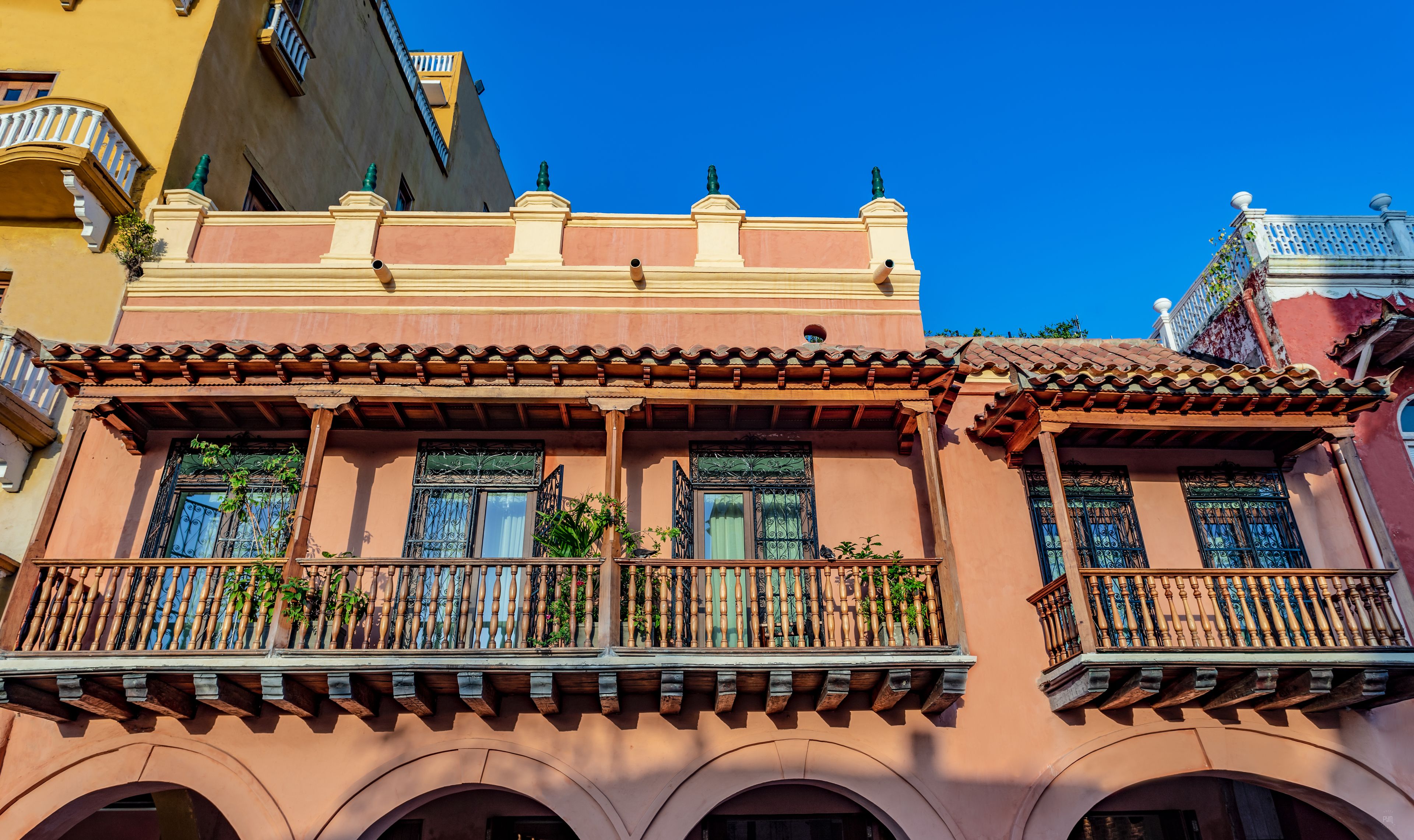 Fachada de la propiedad