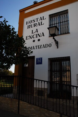 Entrada de la propiedad