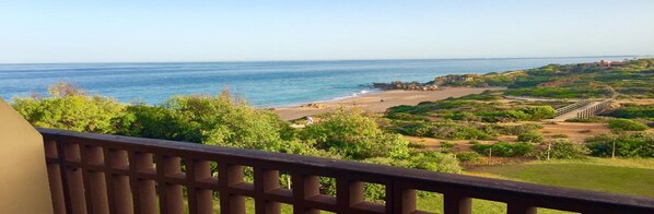 Blick von der Unterkunft