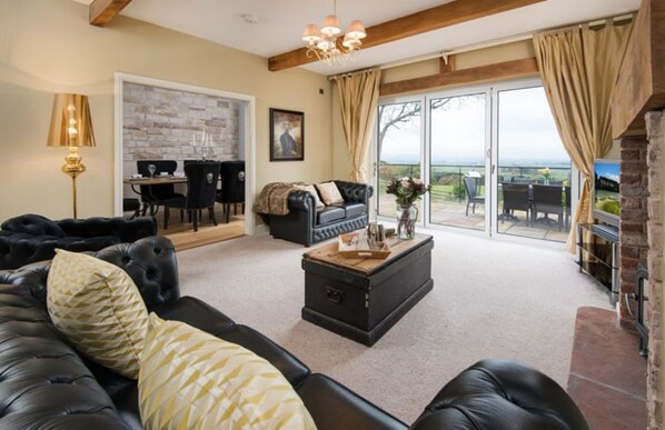 Televisión 30 pulgadas con canales de televisión por cable