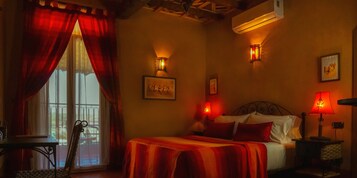 Double Room, 1 Bedroom (Tabounte) | In-room safe, individually decorated, desk, laptop workspace