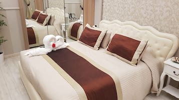 Suite Eksklusif, Beberapa Tempat Tidur, Bebas Asap Rokok | 2 kamar tidur, seprai katun Mesir, seprai premium, dan brankas