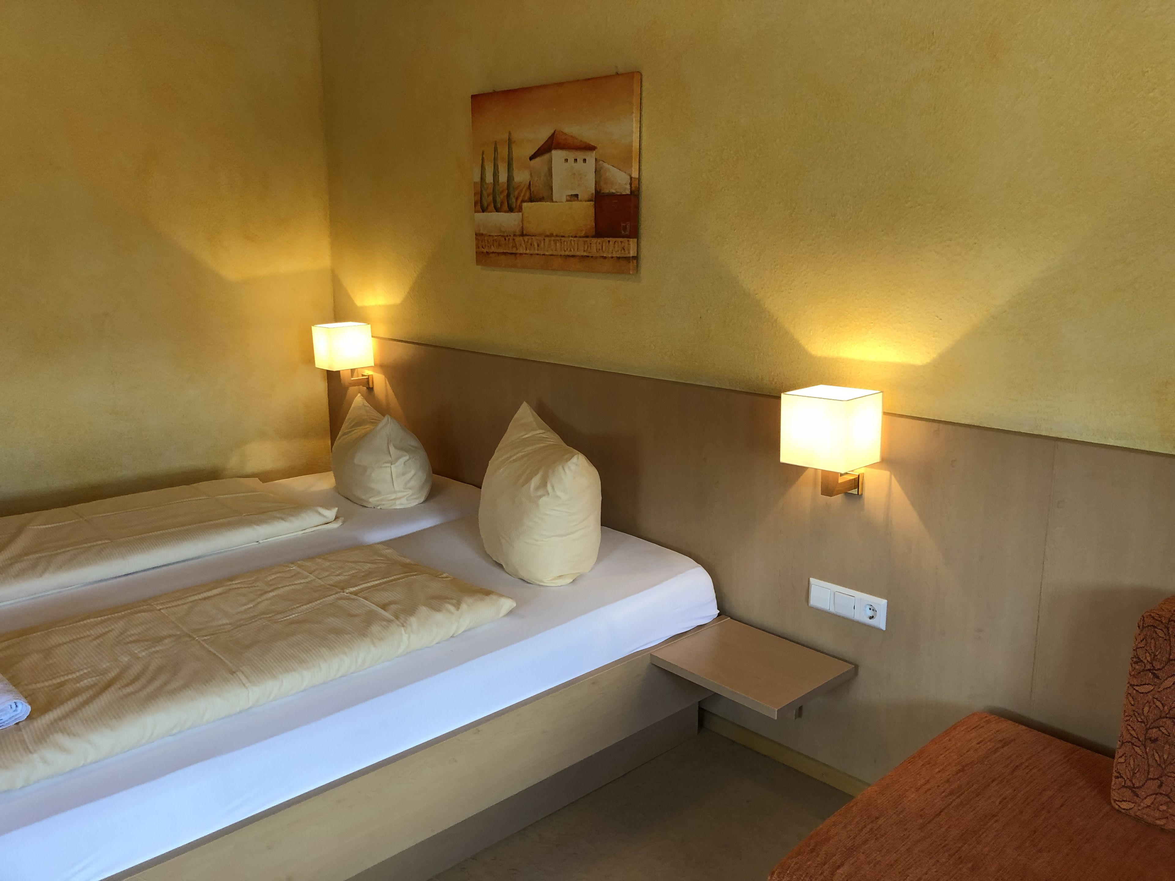 1 bedroom, down duvets, blackout curtains, free wifi