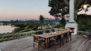 Room, Multiple Beds (Morning Tide Villa) | Terrace/patio - Morning Tide Villa (Whakamarama)
