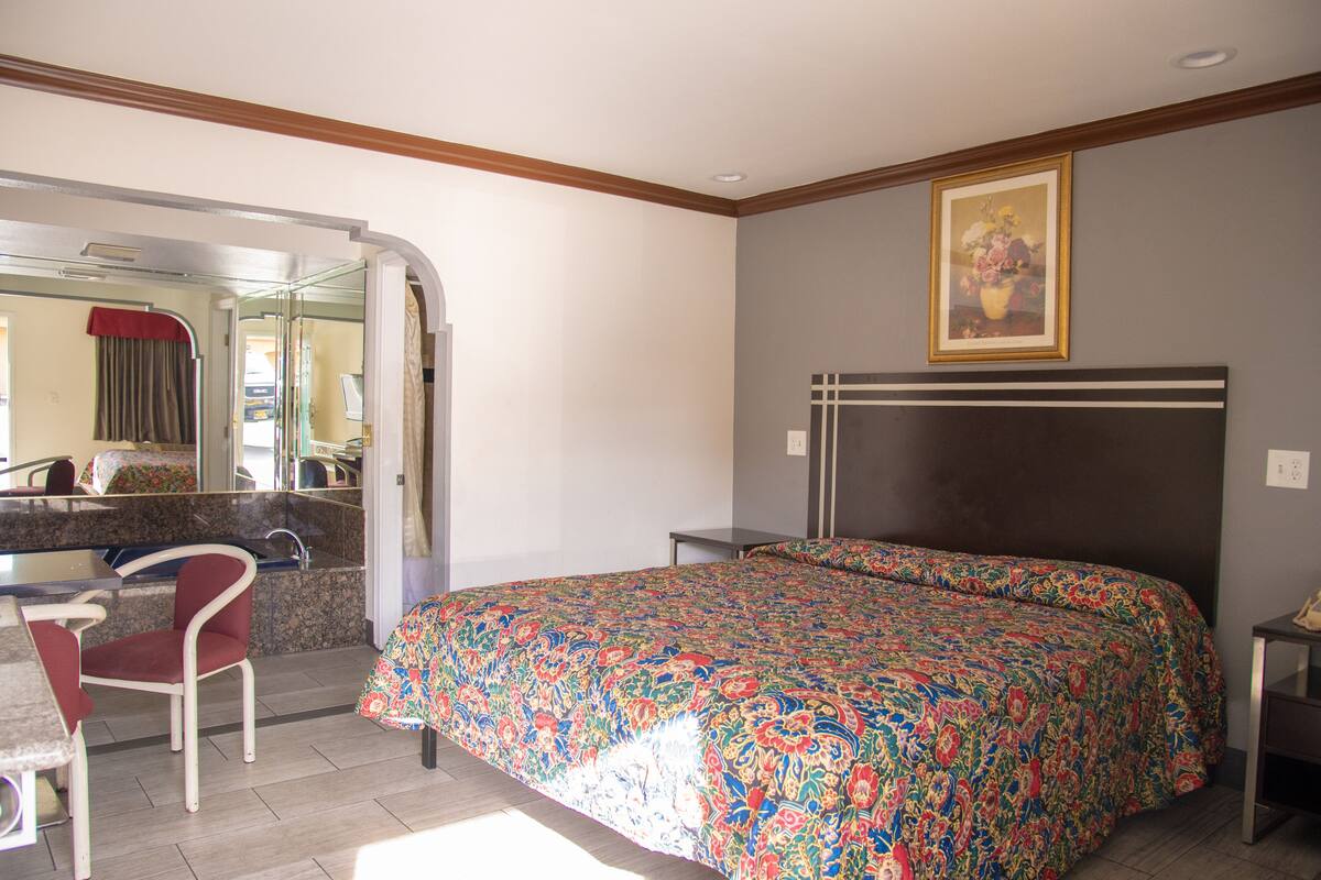 Blackout curtains, iron/ironing board (on request), free WiFi