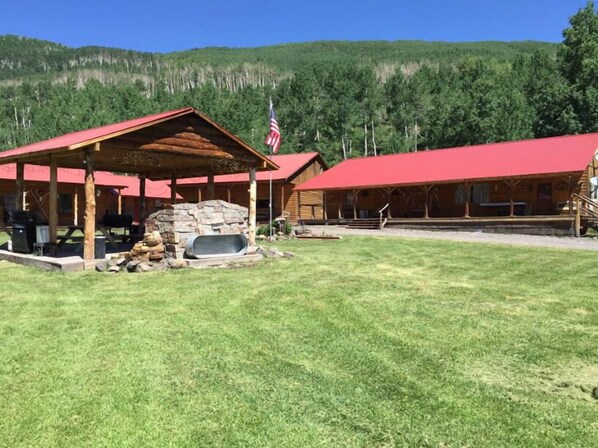 Façade de l’hébergement