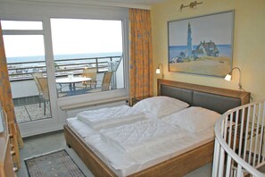 2 Schlafzimmer, Reisekinderbett, WLAN