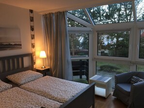 2 camere, culla da viaggio, Wi-Fi, lenzuola