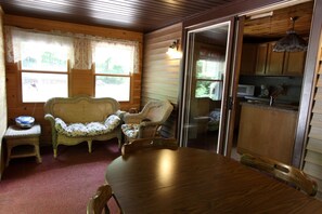 Interior - Peace, Privacy and a Pontoon!! No steps in home or to water! (Eagle River)