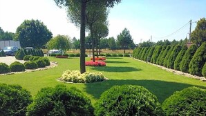 Blick von der Unterkunft