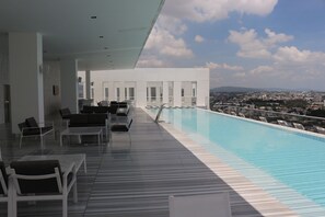 Rooftop pool