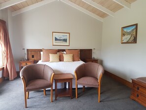 Lakeview Interconnect Rooms | View from room - Grasmere High Country Bed & Breakfast Lodge (Lake Pearson)